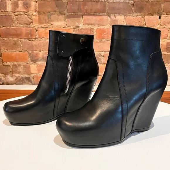Rick Owens | Shoes | Rick Owens Hidden Heel Boots | Poshmark